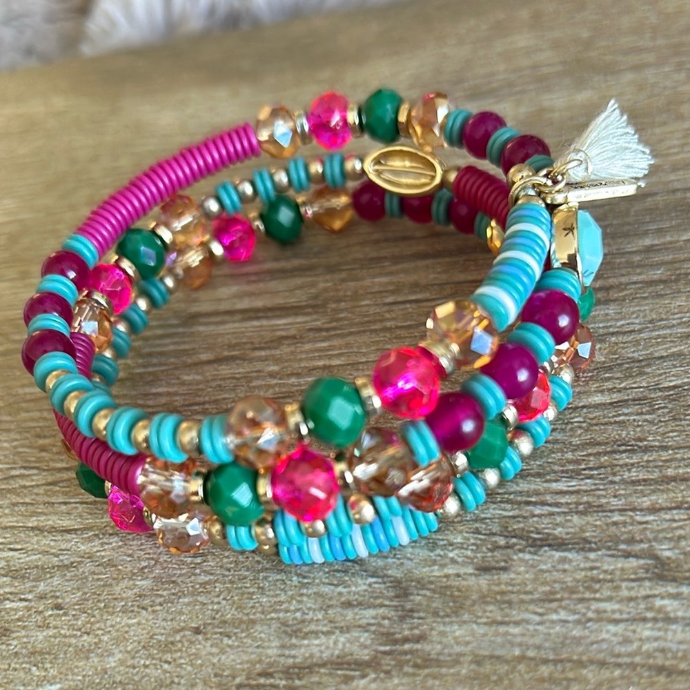 Colorful Boho Beaded Bracelet